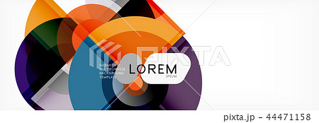 Circle abstract background 44471158