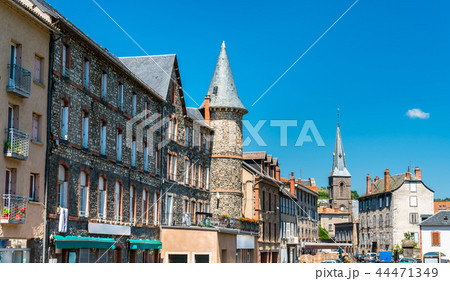 Towers in Saint-Flour, a town in Central France 44471349