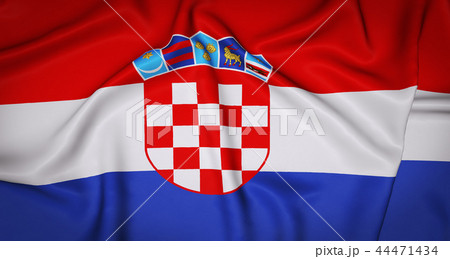 Croatia National Flag Background. Croatia National Flag Background. 44471434