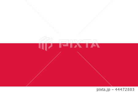 Flag of Poland in official rate and colors, vector Flag of Poland in official rate and colors, vector 44472883