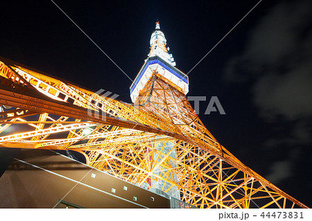東京タワー・夏バージョンのライトアップ 東京タワー・夏バージョンのライトアップ 44473831