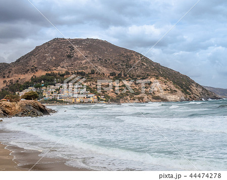 Coast of Paralia Fodele, Crete island Coast of Paralia Fodele, Crete island 44474278