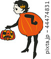 カボチャの女の子（ハロウィン） 44474831