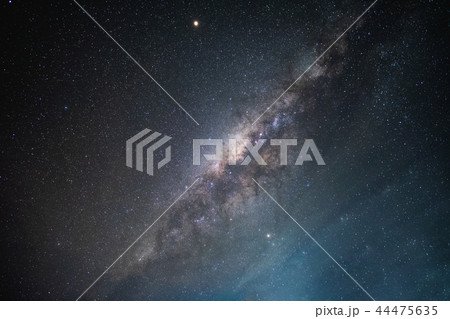 Milky way galaxy with starry in the night sky Milky way galaxy with starry in the night sky 44475635