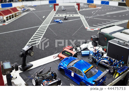 Workplace for preparing models of cars on radio Workplace for preparing models of cars on radio 44475753