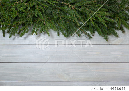 Christmas background with fir branches Christmas background with fir branches 44478041