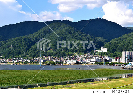 諏訪湖 湖畔 44482381