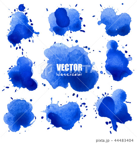 Set of splash watercolor, Splash watercolor spray  Set of splash watercolor, Splash watercolor spray  44483404