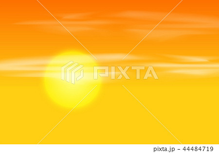 Yellow orange sunset background Yellow orange sunset background 44484719
