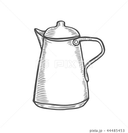 Vintage metallic kettle 44485453