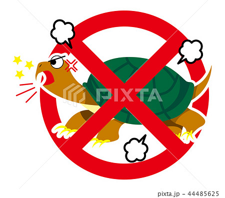 カミツキガメのイラスト 44485625