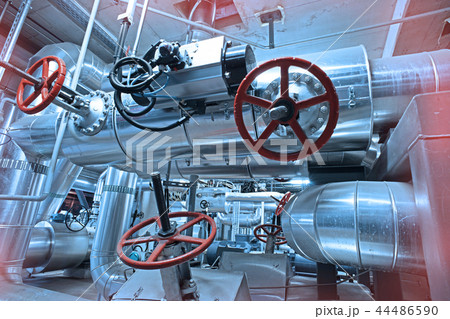 Equipment, cables and piping  44486590