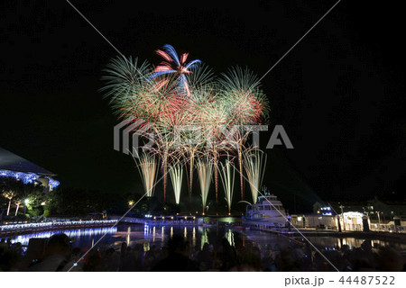 八景島シーパラダイス 花火シンフォニアの写真素材