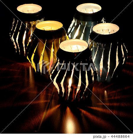 lantern with candle in night lantern with candle in night 44488664
