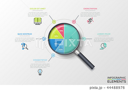 Modern Infographic Vector Template Modern Infographic Vector Template 44488976