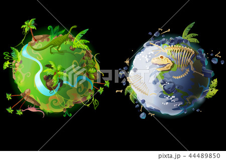 cartoon planet evolution game design set cartoon planet evolution game design set 44489850