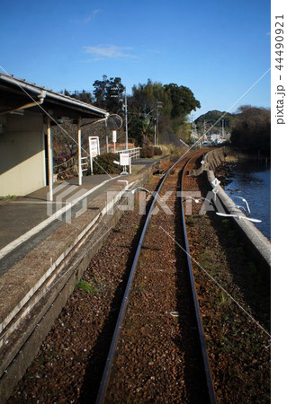 天竜浜名湖鉄道車窓風景 浜名湖佐久米駅 天竜浜名湖鉄道車窓風景 浜名湖佐久米駅 44490921
