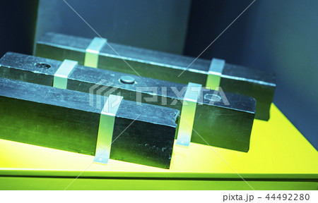 The nuclear fuel assembly fragment. Uranium rod for space programm 44492280