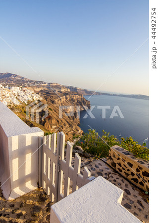 Partial town view of Fira, Santorini, Greece 44492754