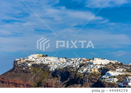 Fira town on Santorini, Greece 44494259