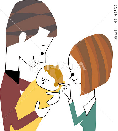 子どもを授かった夫婦 44494339