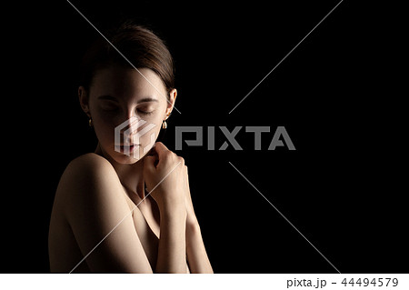 sensual young woman 44494579