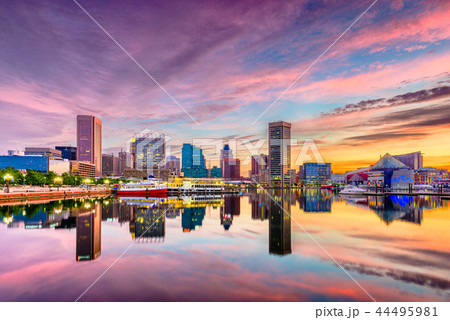 Baltimore, Maryland, USA Skyline Baltimore, Maryland, USA Skyline 44495981