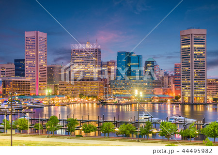 Baltimore, Maryland, USA Skyline 44495982