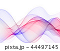 抽象的な曲線のイメージ 44497145
