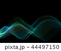 抽象的な曲線のイメージ 44497150