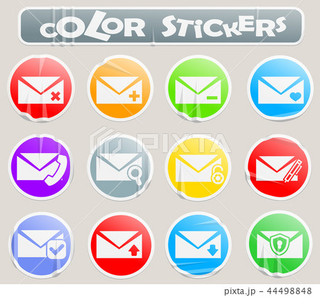 Mail color stickers Mail color stickers 44498848