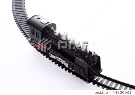 toy locomotive on rails toy locomotive on rails 44500931