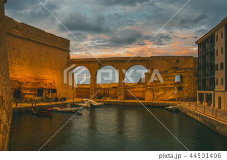Fort St. Angelo in the evening Fort St. Angelo in the evening 44501406