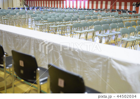 式典イメージ(整列する椅子) 式典イメージ(整列する椅子) 44502034