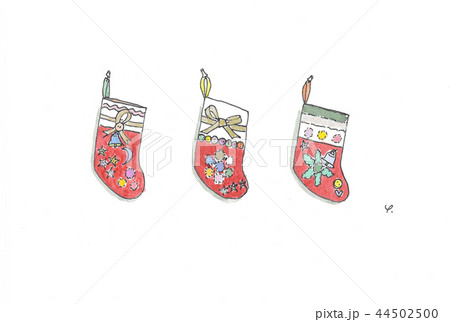 赤い靴下 44502500