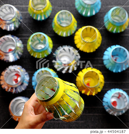 cans of beer make lantern 44504187