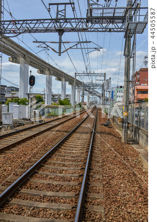 線路とモノレール軌道 線路とモノレール軌道 44505587