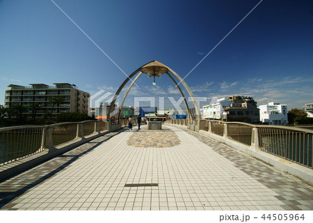 藤沢市境川の弁天橋 44505964