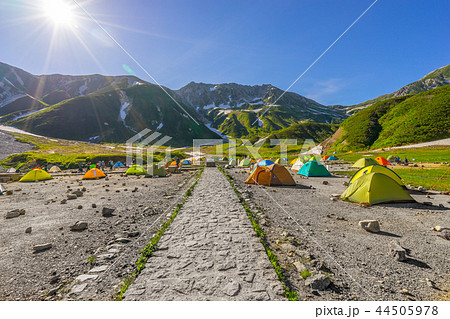 黒部立山、雷鳥沢キャンプ場の風景(富山県中新川郡立山町)※作品コメント欄に撮影位置あり 黒部立山、雷鳥沢キャンプ場の風景(富山県中新川郡立山町)※作品コメント欄に撮影位置あり 44505978