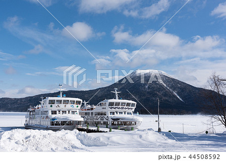 冬の阿寒湖 冬の阿寒湖 44508592