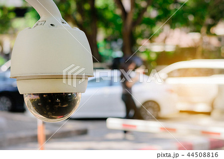 Close-up CCTV monitoring, security camera. Close-up CCTV monitoring, security camera. 44508816