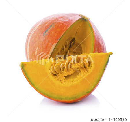 Pumpkin isolated on a white background Pumpkin isolated on a white background 44509510