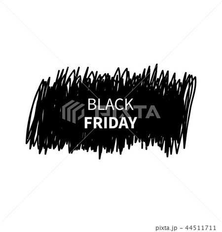 Black Friday Vector banner. Trendy style Black banner Black Friday Vector banner. Trendy style Black banner 44511711