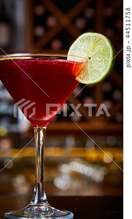 Cosmopolitan - Alcoholic Cocktail made from Vodka, Cointreau, Lime Juice and Cranberry Juice. Cosmopolitan - Alcoholic Cocktail made from Vodka, Cointreau, Lime Juice and Cranberry Juice. 44511758