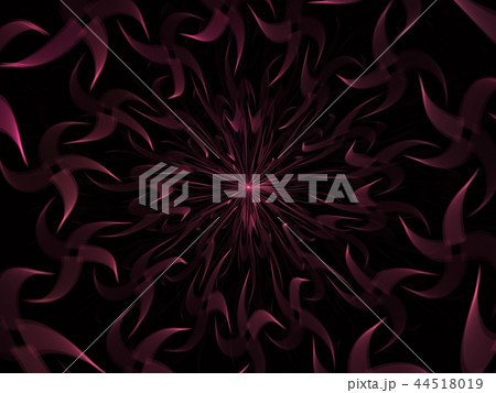 Spiral structure consisting of luminous swirls 44518019