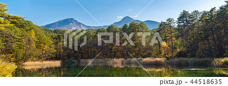 Goshiki-numa Urabandai Fukushima Autumn Japan Goshiki-numa Urabandai Fukushima Autumn Japan 44518635