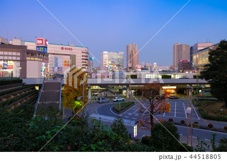 川口駅前 夕方 44518805