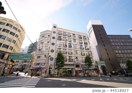 日本の東京都市景観 大塚駅周辺の街並みやサンモール大塚商店街などを望む 日本の東京都市景観 大塚駅周辺の街並みやサンモール大塚商店街などを望む 44518927