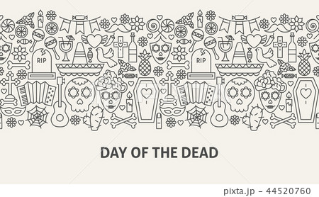 Day of the Dead Banner Concept 44520760