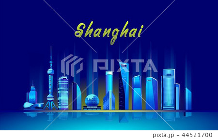 Shanghai Neon City Shanghai Neon City 44521700